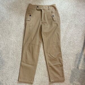 Blu Pepper Tan Buttoned Pants